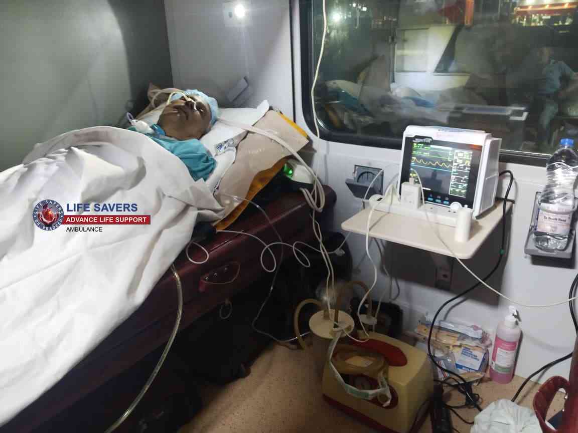 Train Ambulance Service From Delhi to Nagpur