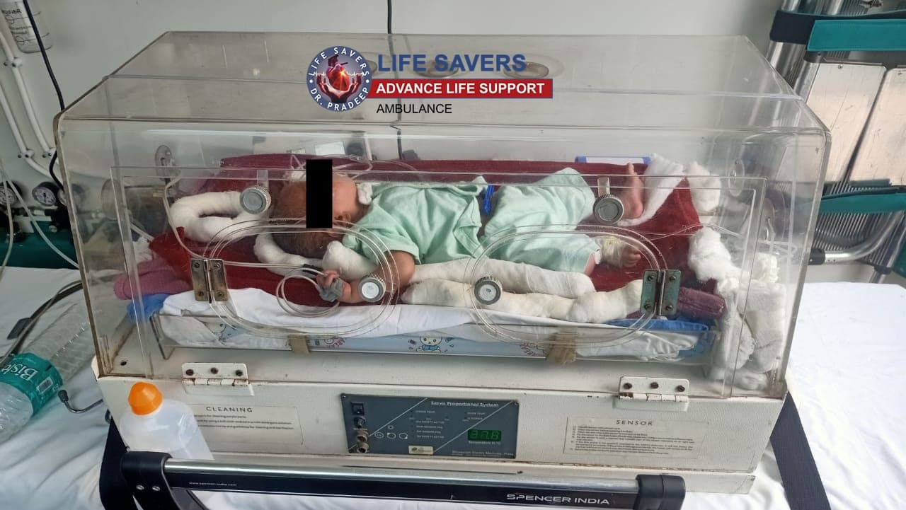 Baby With AORTIC STENOSIS Shifted to Sir Ganga Ram Hospital