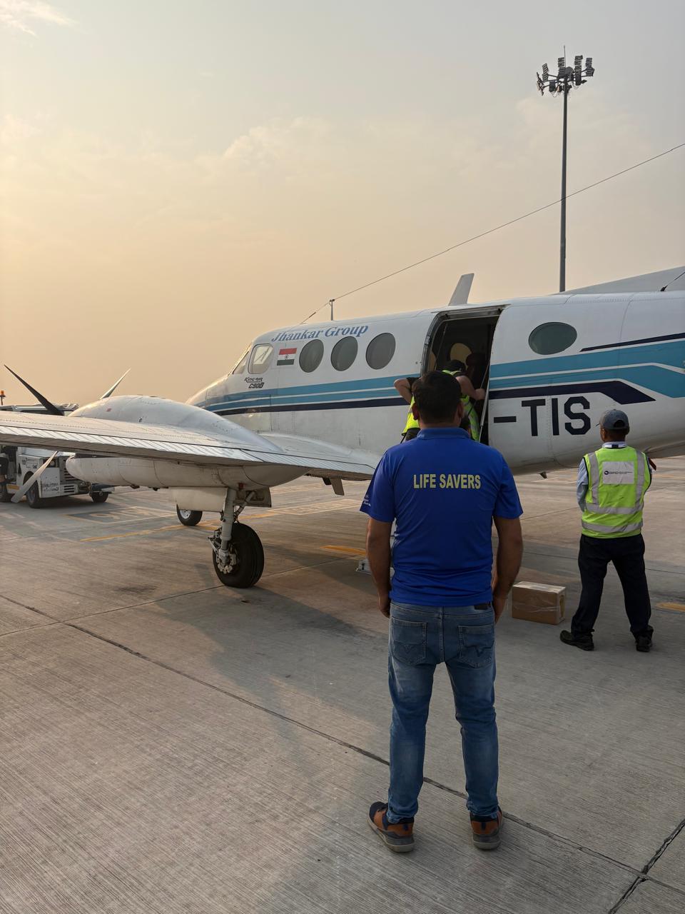 Air Ambulance Patient Loading