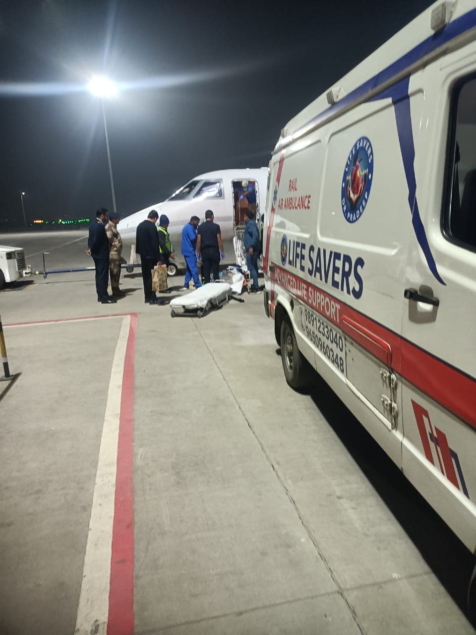 Charter Air Ambulance From Delhi To Dubai