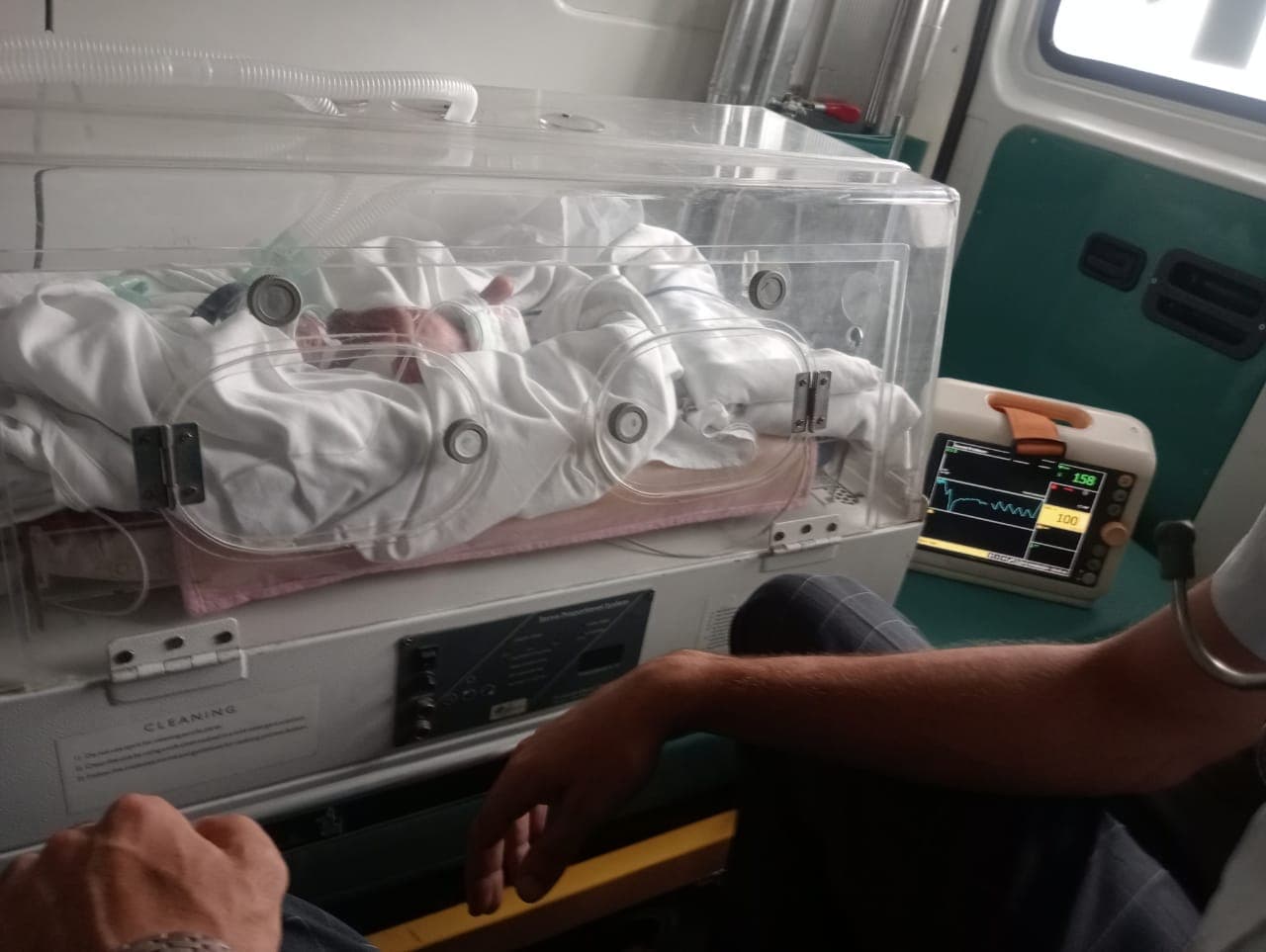 Paediatric Ambulance From Cloud Nine Hospital To Batra Hospital, Delhi