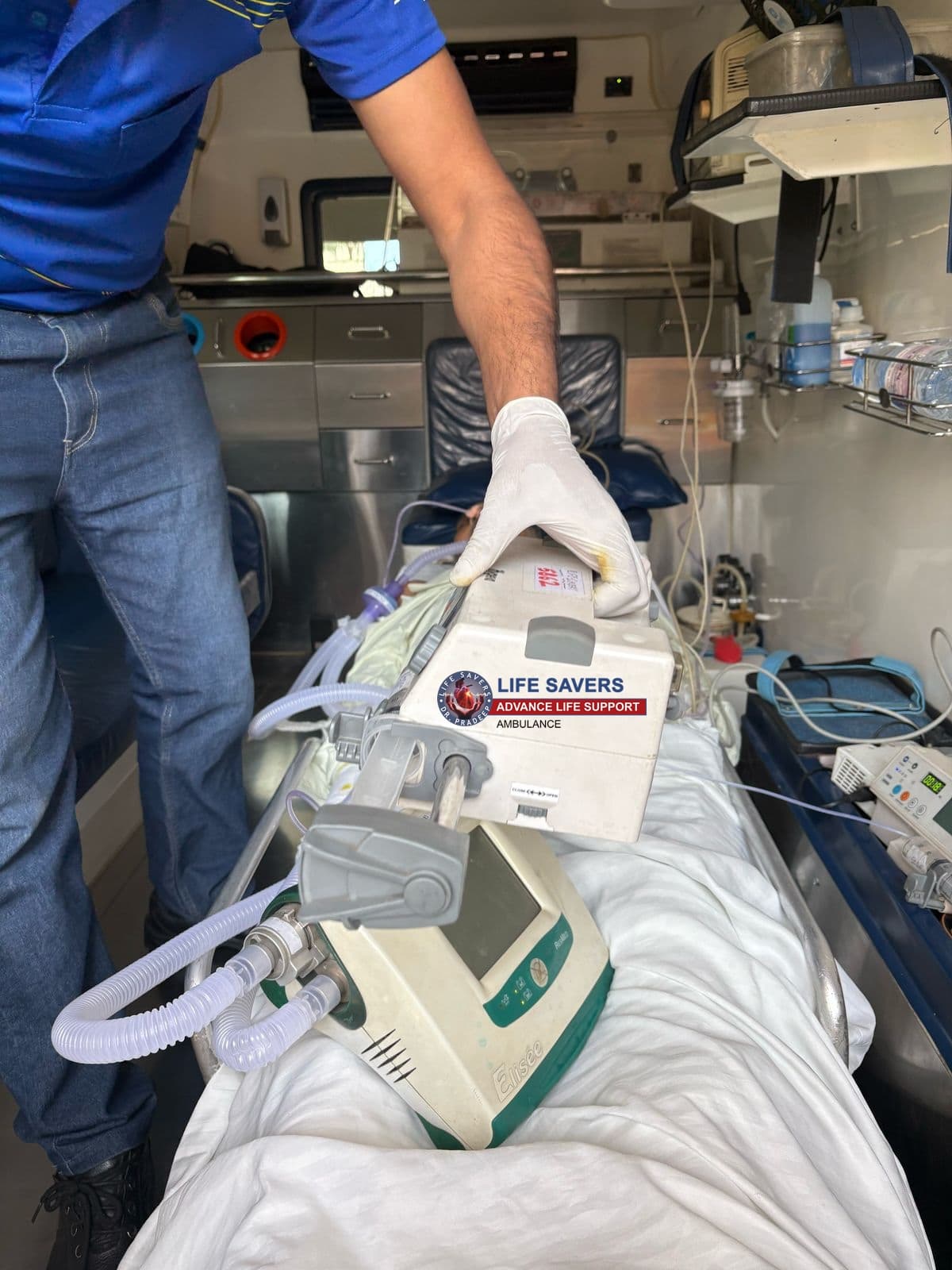 Critical Transport From Park Hospital to Sir Ganga Ram Hospital